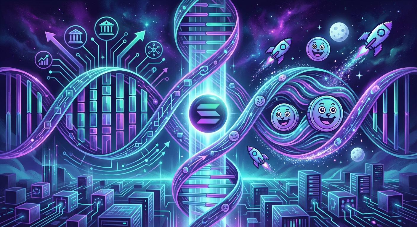 Solana’s Double Helix: From Institutional Inflows to Meme Coin Mania and Meteoric DeFi Growth