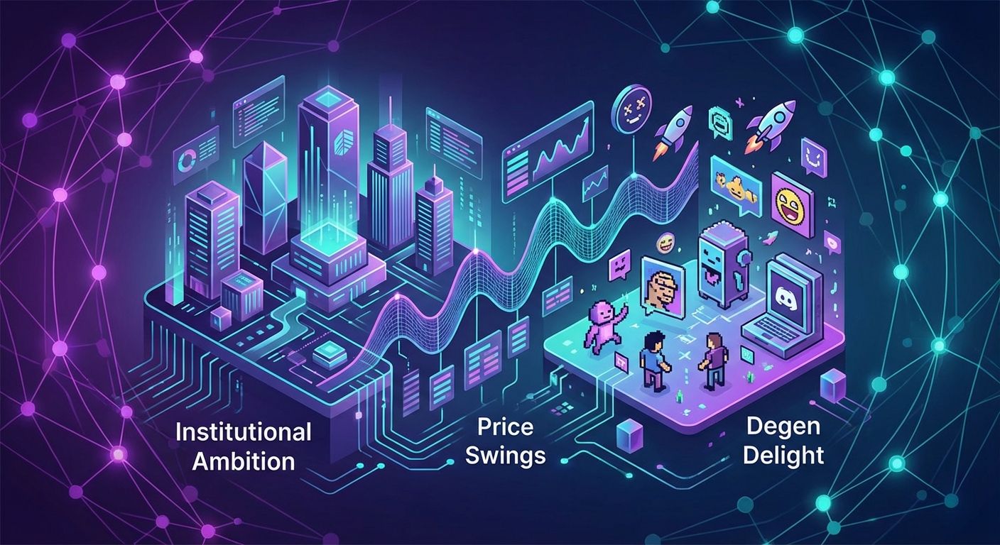 Solana’s Dual Reality: Institutional Ambition Meets Degen Delight Amid Price Swings