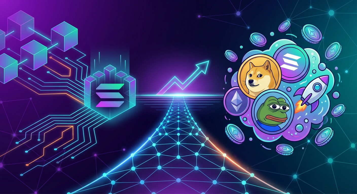 Solana's Dual Reality: Institutional Inflows, Memecoin Mania, and the Road Ahead