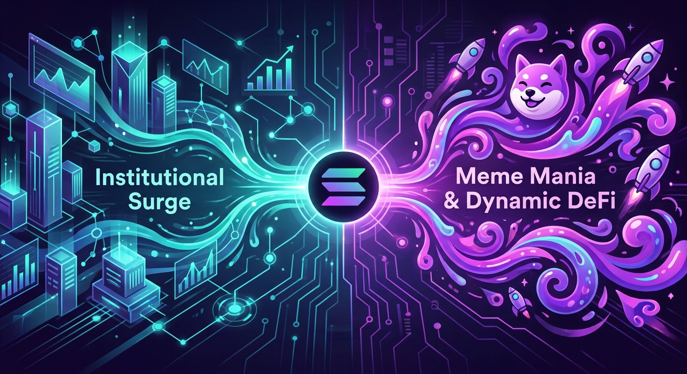 Solana's Dual Force: Institutional Surge Meets Meme Mania & Dynamic DeFi