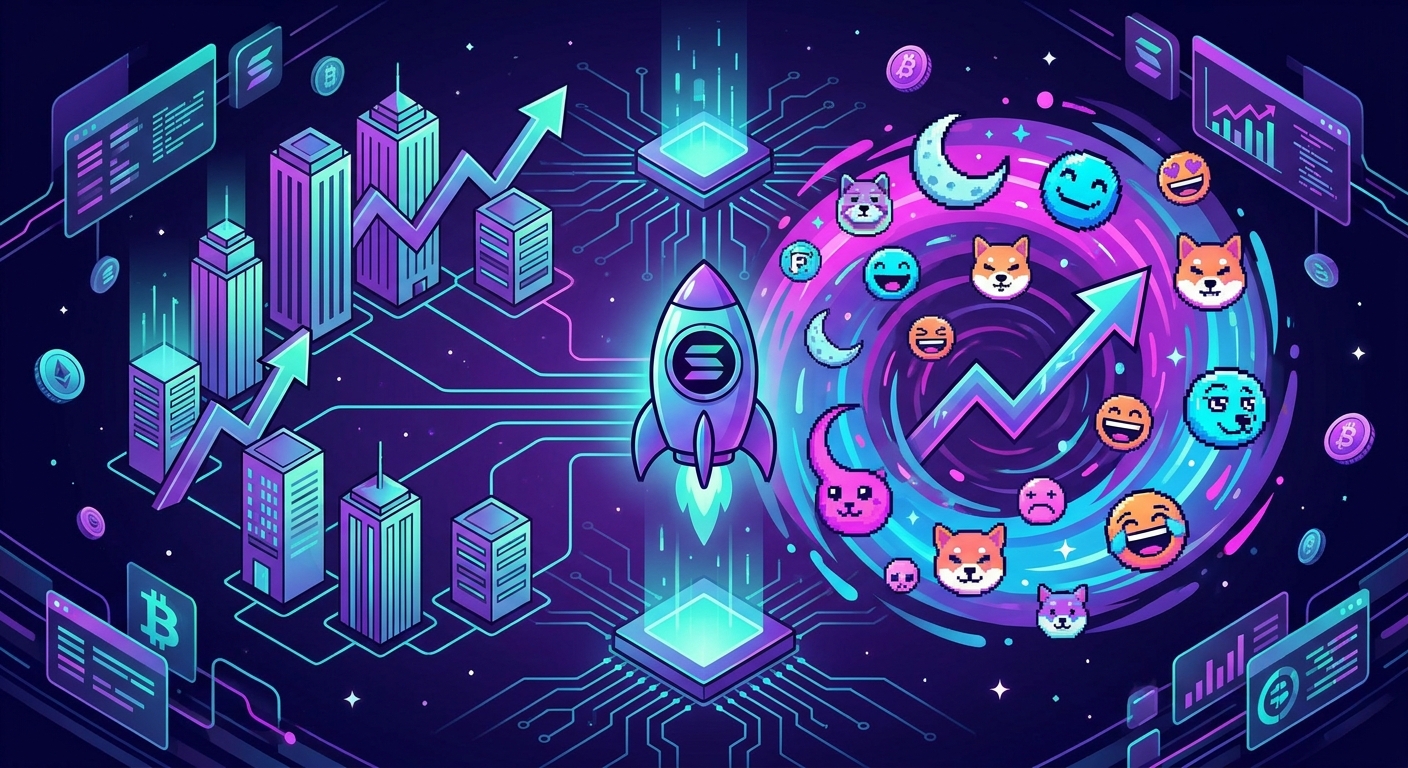 Solana's Dual Engine: Institutional Inflows Meet Meme Coin Mania for a Bullish Ride